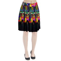 Hippie Van  Pleated Skirt