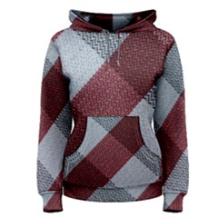 Textile Geometric Retro Pattern Women s Pullover Hoodie