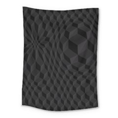 Pattern Dark Texture Background Medium Tapestry