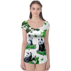 Cute Panda Cartoon Boyleg Leotard 