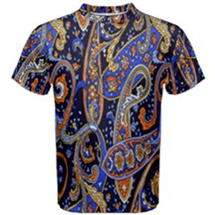 Pattern Color Design Texture Men s Cotton Tee by Simbadda