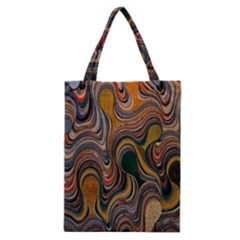 Swirl Colour Design Color Texture Classic Tote Bag by Simbadda