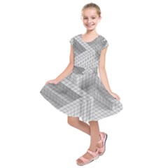 Design Grafis Pattern Kids  Short Sleeve Dress