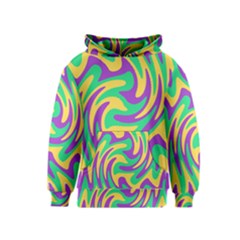 Mardi Gars Kids  Pullover Hoodie by PhotoNOLA