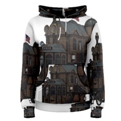 Steampunk Lock Fantasy Home Women s Pullover Hoodie