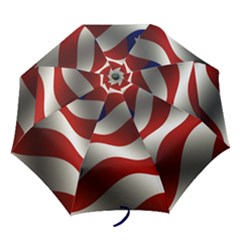 Flag United States Stars Stripes Symbol Folding Umbrellas by Simbadda