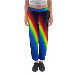 Rainbow Earth Outer Space Fantasy Carmen Image Women s Jogger Sweatpants by Simbadda