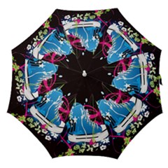 Sneakers Shoes Patterns Bright Straight Umbrellas by Simbadda
