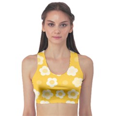 Floral Pattern Sports Bra