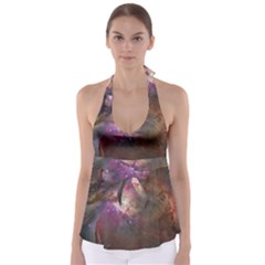 Orion Nebula Babydoll Tankini Top by SpaceShop