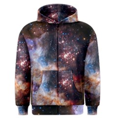 Celestial Fireworks Men s Zipper Hoodie by SpaceShop