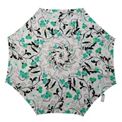 Floral Pattern Hook Handle Umbrellas (medium)