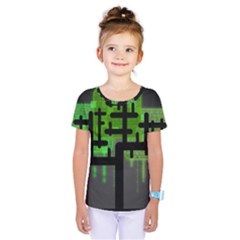 Binary Binary Code Binary System Kids  One Piece Tee