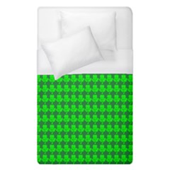 St  Patricks Day Green Duvet Cover (single Size)