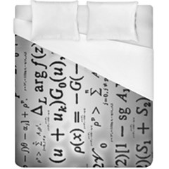 Science Formulas Duvet Cover (california King Size)