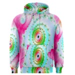 Decorative Fractal Spiral Men s Pullover Hoodie