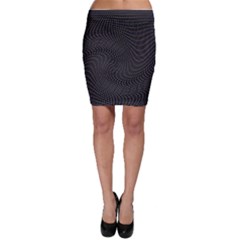 Distorted Net Pattern Bodycon Skirt by Simbadda