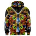 Fractal Butterfly Men s Pullover Hoodie View1