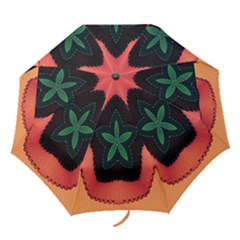 Fractal Flower Folding Umbrellas by Simbadda