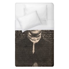 Edgar Allan Poe  Duvet Cover (single Size) by Valentinaart