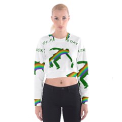 St  Patricks Women s Cropped Sweatshirt