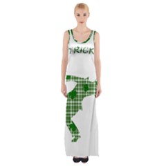 St  Patrick s Day Maxi Thigh Split Dress