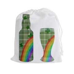 St  Patrick s Day Drawstring Pouches (xxl) by Valentinaart