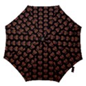 Dark Conversational Pattern Hook Handle Umbrellas (Medium) View1