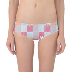 Patchwork Classic Bikini Bottoms by Valentinaart