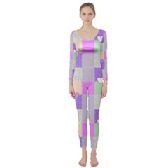 Patchwork Long Sleeve Catsuit by Valentinaart