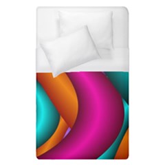 Fractal Wallpaper Color Pipes Duvet Cover (single Size) by Amaryn4rt