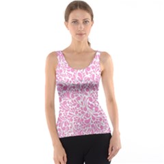 Pink Pattern Tank Top by Valentinaart