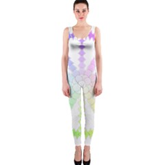 Polygon Evolution Wheel Geometry Onepiece Catsuit by Amaryn4rt