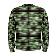 Stripes Camo Pattern Print Men s Sweatshirt