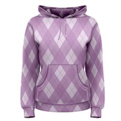 Plaid Pattern Women s Pullover Hoodie by Valentinaart