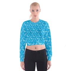 Pattern Women s Cropped Sweatshirt