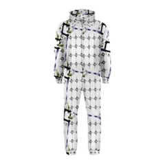 Fractal Design Pattern Hooded Jumpsuit (kids) by Amaryn4rt