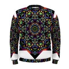 Mandala Abstract Geometric Art Men s Sweatshirt by Amaryn4rt