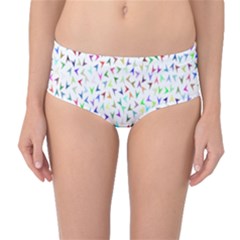 Pointer Direction Arrows Navigation Mid-waist Bikini Bottoms