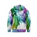 Colour Smoke Rainbow Color Design Kids  Zipper Hoodie View2