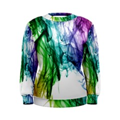 Colour Smoke Rainbow Color Design Women s Sweatshirt by Amaryn4rt