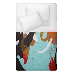 Colorful Graffiti In Amsterdam Duvet Cover (single Size)