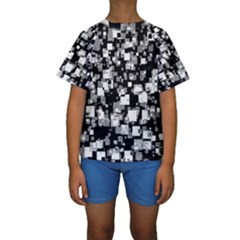 Pattern Kids  Short Sleeve Swimwear