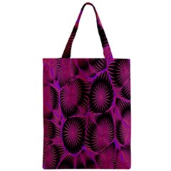 Self Similarity And Fractals Zipper Classic Tote Bag by Simbadda