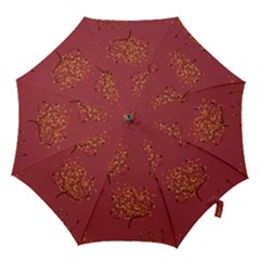 Beautiful Tree Background Pattern Hook Handle Umbrellas (medium) by Simbadda