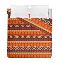 Abstract Lines Seamless Pattern Duvet Cover Double Side (full/ Double Size) by Simbadda