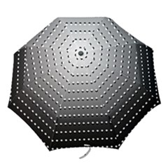 Gradient Oval Pattern Folding Umbrellas by Simbadda