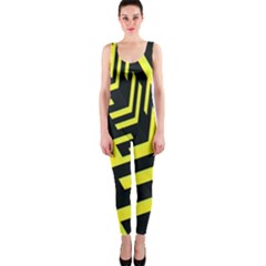 Pattern Abstract Onepiece Catsuit by Simbadda