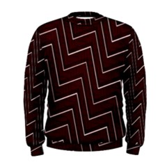 Lines Pattern Square Blocky Men s Sweatshirt by Simbadda