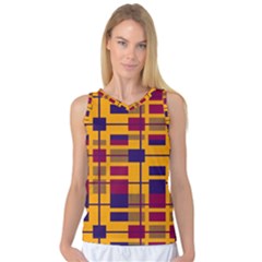 Pattern Women s Basketball Tank Top